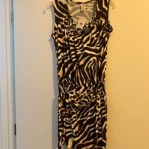 NYT Cache Leopard dress M